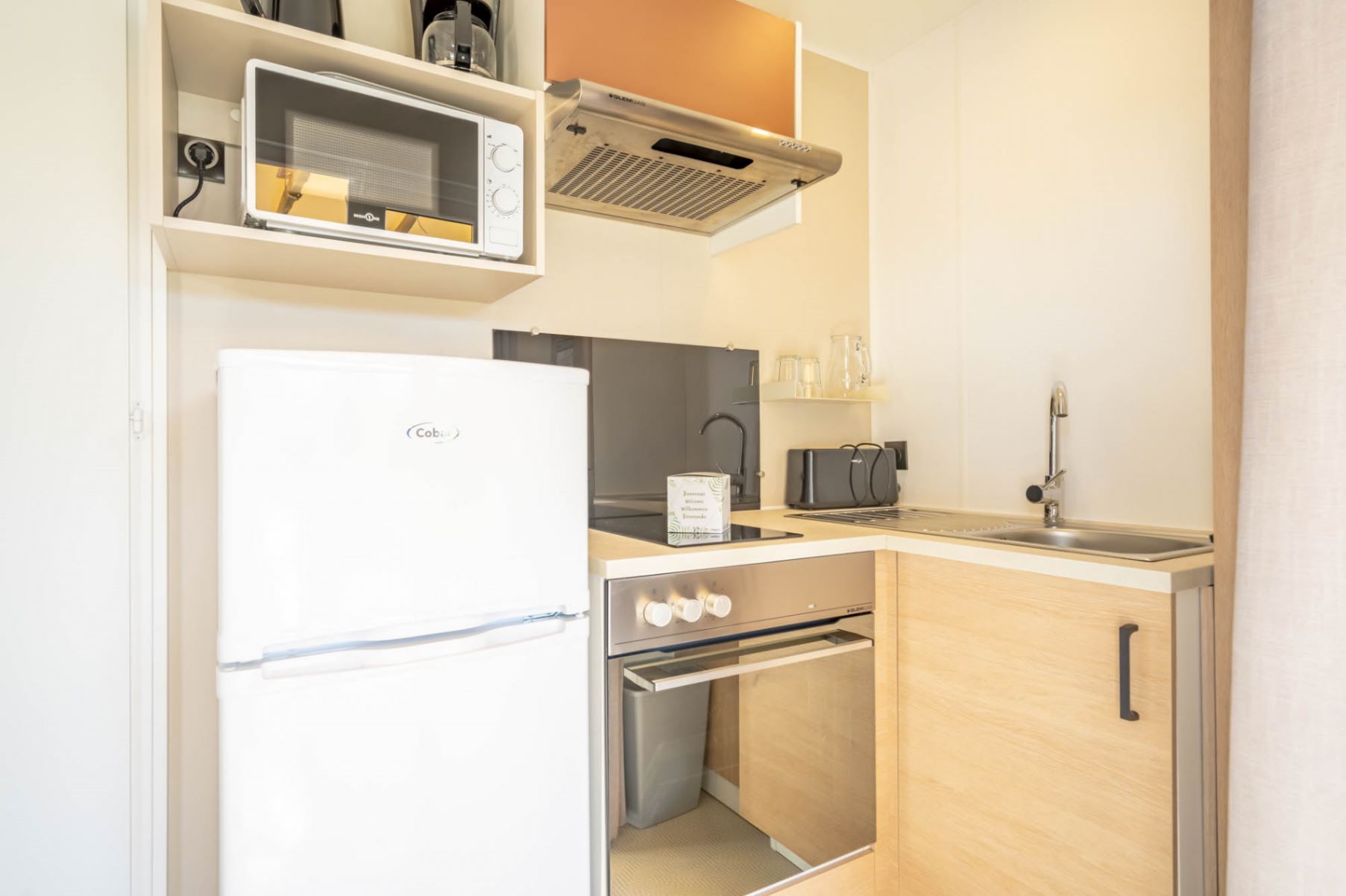 Mobil’home 1 Bedroom  Or mitoyen 2 Persons